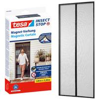 apsauginis tinklelis nuo vabzdziu tesa - TESA Insect Stop Tinklelis nuo vabzdžių su magnetais Juodas (Black) 100 x 220 cm - 1 nuotrauka