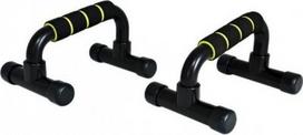 Atsispaudimų rankenos Tunturi 14TUSFU121, PVC, juoda (Black)