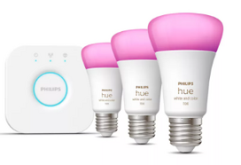 smart bulb - Philips Hue White and Color Ambiance E27 3vnt Pradinis rinkinys (White and Color Ambiance) - 1 nuotrauka