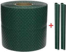 tvoros juosta zalia - Tvoros juosta Bauswern Rattan, 2,55 x 0,19 m, 830 g/m², Žalia (Green) - 2 nuotrauka