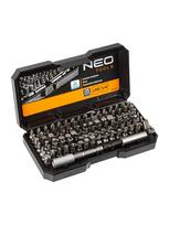 galvuciu rinkinys neo - Neo Tools 06-104, atsuktuvo antgalių rinkinys 99 vnt. - 3 nuotrauka