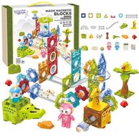 LEGO Woopie Magnetiniai blokai Rutulinis takelis Gyvūnų rojus 104 vnt.