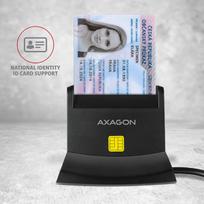 smart card skaitytuvas - Axagon CRE-SM2 - 2 nuotrauka