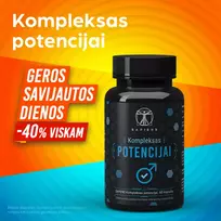 libido - SAPIENS kompleksas potencijai, 60 kapsulių - 2 nuotrauka
