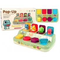 pop up zaislas - LEAN Toys Pop-up Vikrumo Žaislas Dinozaurai 14205 - 2 nuotrauka