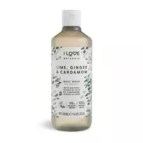 duso zele - I Love Naturals Lime, Ginger & Cardamom dušo gelis, 500 ml - 2 nuotrauka
