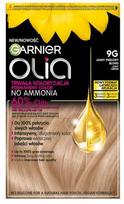 ilgalaikiui - GARNIER OLIA ilgalaikiai plaukų dažai be amoniako - 9G Šviesus Greižas (Light Greige) - 1 nuotrauka
