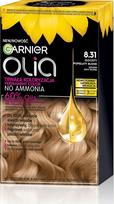 aukso dazai - Garnier Olia plaukų dažai 8.31 Aukso pelenų blondinė (Golden Ashy Blonde) - 1 nuotrauka