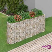 vidaXL Gabiono lovelis, 260x50x100cm, galvanizuota geležis, aukštas