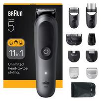 iona grey - Braun All-in-One Series 5 AIO5560 plaukų kirpimo mašinėlė Juoda, Pilka - 2 nuotrauka