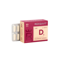 REXSAVIT VITAMINAS D3 LIPO 4000 IU, 30 kapsulių