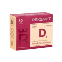 rexsavit lipo - REXSAVIT VITAMINAS D3 LIPO 4000 IU, 30 kapsulių - 2 nuotrauka