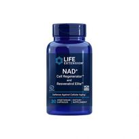 nad 300 - Life Extension NAD+ Cell Regenerator ir Resveratrol Elite 300 mg - 30 kapsulių - 2 nuotrauka