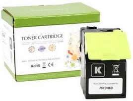 Static Control Toner For Lexmark 702HK Black (Juoda)