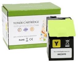 Static Control Toner For Lexmark 802HY Yellow (Geltona)