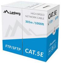 lan kabelis 305m - Laidas Lanberg Network Cable LCS5-11CU-0305-S Grey 305m - 4 nuotrauka