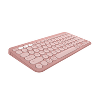 rozine belaide klaviatura - Logitech Pebble Keys 2 K380s EN (Rožinė) - 3 nuotrauka