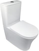 Pastatomas unitazas Domoletti MT621BTW, su dangčiu, 380 mm x 605 mm