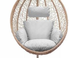 Pagalvė pakabinamam supamam krėslui Hobbygarden Barry Ekolen, šviesiai pilka (Light Gray)