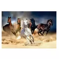 Deimantinė mozaika Norimpex Diamond Mosaic Horses At A Gallop, įvairių spalvų