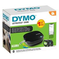 etikeciu printer - Dymo LetraTag LT-200 B Promo Pack - 1 nuotrauka