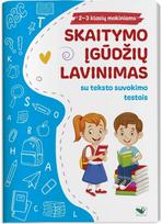 Skaitymo įgūdžių lavinimas su teksto suvokimo testais 2–3 klasių mokiniams
