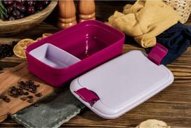 pietu indai - Dėžutė maistui Curver Lunch&Go Bento Blue, 1.4 l - 5 nuotrauka