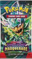 kortos - POKEMON TCG Kortų žaidimas Scarlet & Violet 6 Twilight Masquerade Booster, LT - 1 nuotrauka