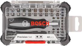 Bosch 2607002835, sukimo antgalių komplektas Precision, 42 vnt.