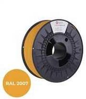 3d filament 1kg - C-Tech Filament PLA 1.75mm 1kg Šviečiantis ryškiai oranžinis (Luminous bright orange) - 1 nuotrauka