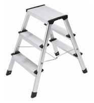 sulankstomi suolai - Hailo D60 StandardLine, sulankstomos kopėčios, 2x3 pakopos - 1 nuotrauka