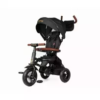 Qplay triratukas Rito Deluxe Rubber, juodas (Black)
