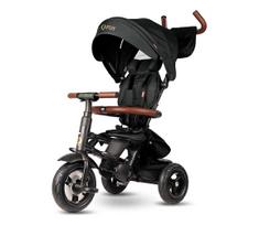 triratukas qplay rito rubber - Qplay triratukas Rito Deluxe Rubber, juodas (Black) - 2 nuotrauka