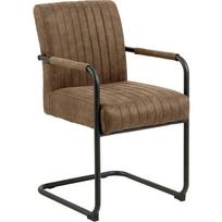 kedes valgomojo 5 - Valgomojo kėdė Actona Adele 99556, ruda/juoda (Brown/Black) - 1 nuotrauka
