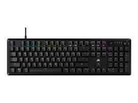 mechanical keyboard red switches - Corsair K70 CORE Red switch Anglų (US), juoda - 1 nuotrauka