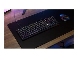 mechanical keyboard red switches - Corsair K70 CORE Red switch Anglų (US), juoda - 4 nuotrauka