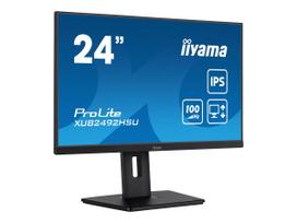 0 4ms - Iiyama ProLite XUB2492HSU-B6 24", IPS, FHD, Juodas (Black) - 3 nuotrauka