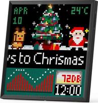 skaitmeniniai remeliai - Divoom PIXOO 64 Skaitmeninis nuotraukų rėmelis Juodas (Black) - 1 nuotrauka