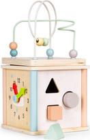 zvejybos zaidimas - Edukacinis žaislas EcoToys Educational Cube With Games, 33.5 cm - 2 nuotrauka