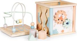zvejybos zaidimas - Edukacinis žaislas EcoToys Educational Cube With Games, 33.5 cm - 7 nuotrauka
