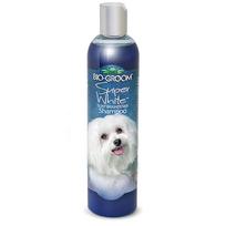 sampunas sunimis baltiems - BIO-GROOM Super White šampūnas šunims su šviesiu ir baltu kailiu 355 ml - 1 nuotrauka