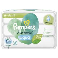 pampers dregnos serveteles - PAMPERS Harmonie Aqua drėgnos servetėlės, 3 x 48 vnt. - 2 nuotrauka