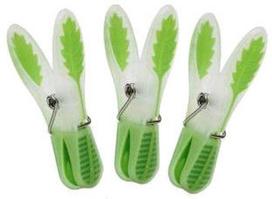 Sauber Skalbinių segtukai, 12 vnt. (Green)