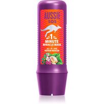 aussie miracle - Aussie SOS 1 Minute Miracle Repair Rescue kaukė plaukams, 250 ml - 1 nuotrauka