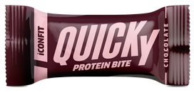 iconfit protein chocolate - ICONFIT baltyminis batonėlis Quicky, šokoladinis, 35 g - 2 nuotrauka