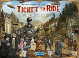 game - DAYS OF WONDER Žaidimas „Ticket to Ride Legacy: Legends of the West“, DOW720036 - 1 nuotrauka