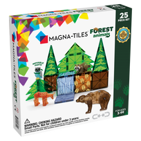 magnetinis konstruktorius - Magnetinis konstruktorius Magna-Tiles Miško gyvūnai, 25 d. - 1 nuotrauka