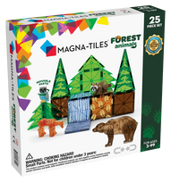 magnetinis konstruktorius - Magnetinis konstruktorius Magna-Tiles Miško gyvūnai, 25 d. - 2 nuotrauka
