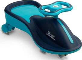gravitacijos paspirtukas - Paspiriamas paspirtukas Toyz Fiesta, mėlynas (Navy) - 2 nuotrauka