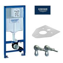 potinkinis wc remas klozetas - Grohe Rapid SL WC rėmas 2in1 38536001 - 3 nuotrauka